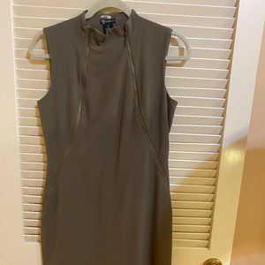 New directions sage green sheath dress. Size Small.